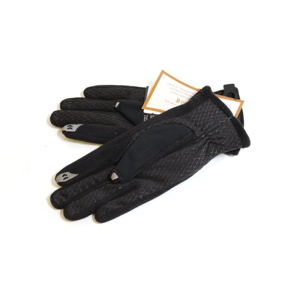 Isotoner Women's Winter Gloves Size XL Black - Picture 2 of 2